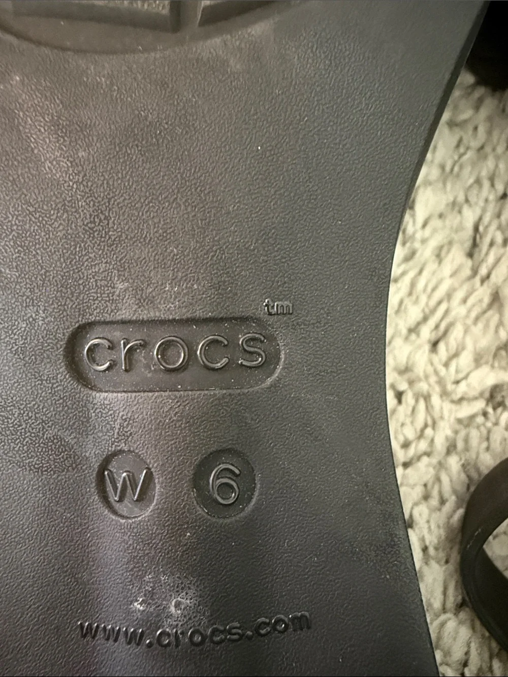 CROCS Brown and Beige Leather Block Heel Sandals